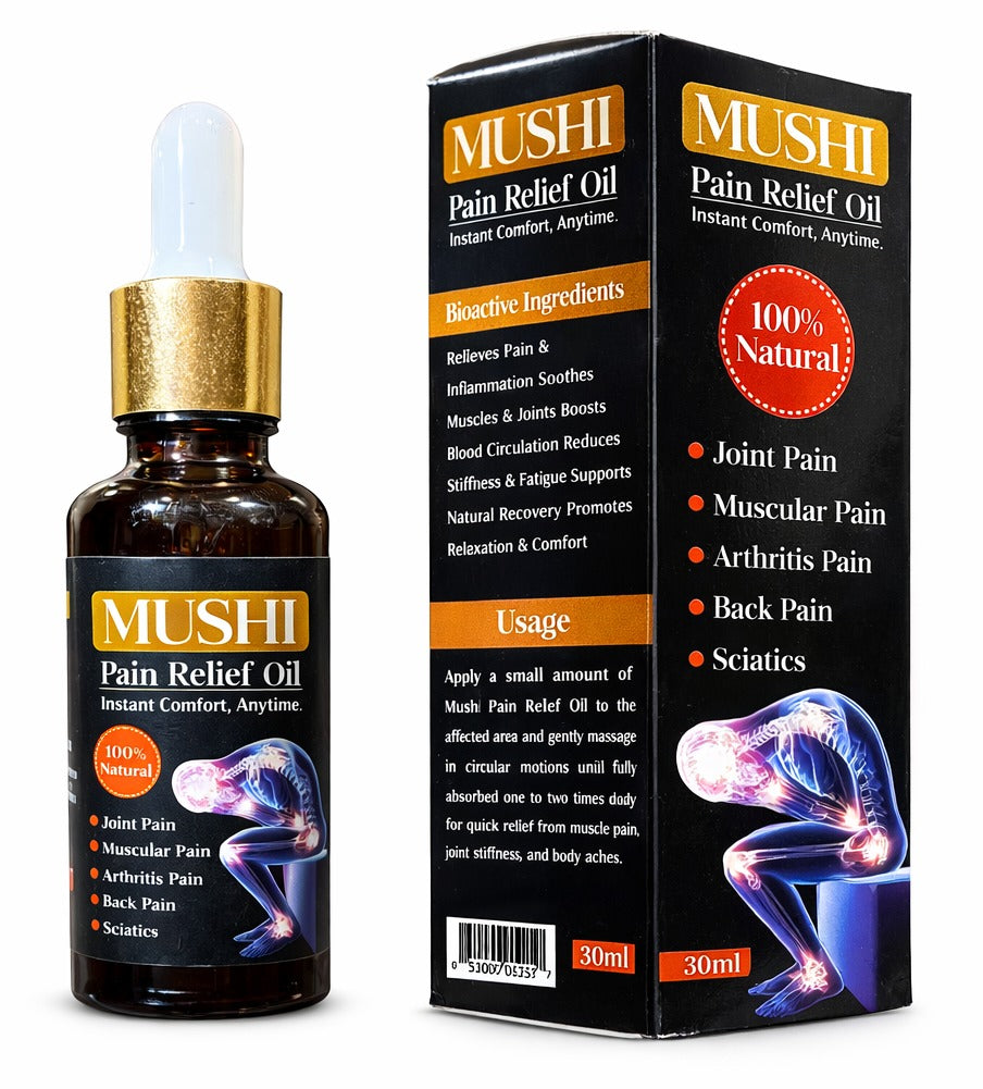 Mushi pain relief oil